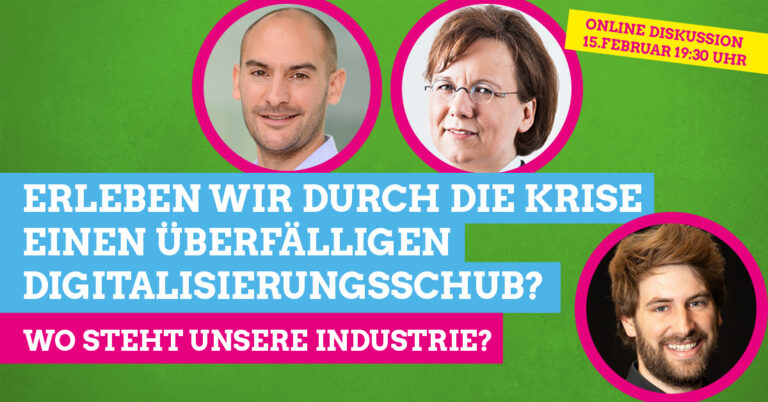 Online-Diskussion mit Sebastian Stölting: Digitalisierungsschub durch die Krise?
