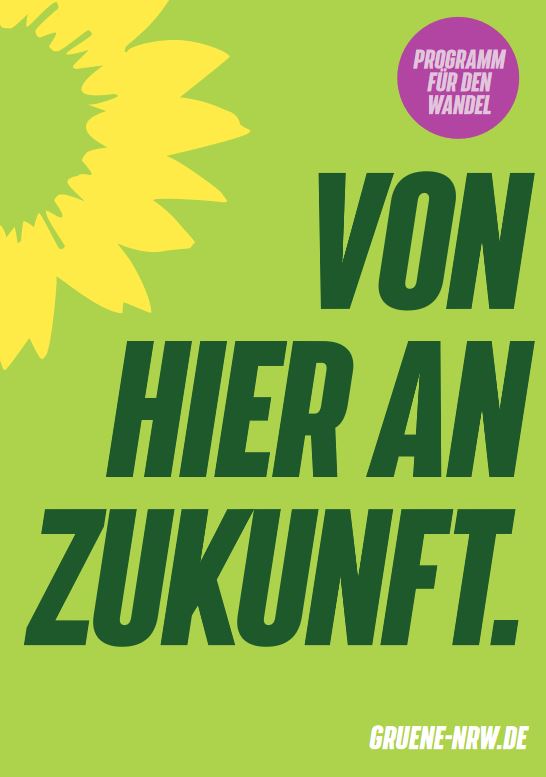 Entwurf des Grünen Landtagswahlprogramms 2022