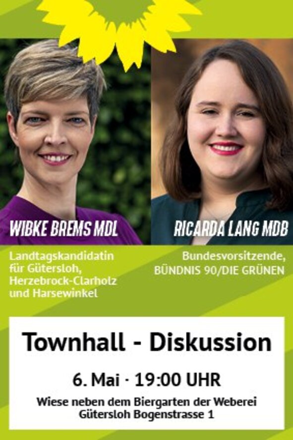 Townhall mit Ricarda Lang und Wibke Brems