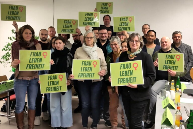 Solidarität mit der Protestbewegung im Iran