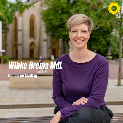 Wibke Brems, für die Grünen Gütersloh im Landtag