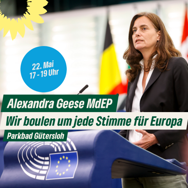 Grüne Europaabgeordnete besucht Gütersloh