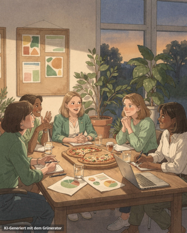 KreisFrauenTreff: Pizza & Politik – Austauschabend der Grünen Frauen im Kreis Gütersloh